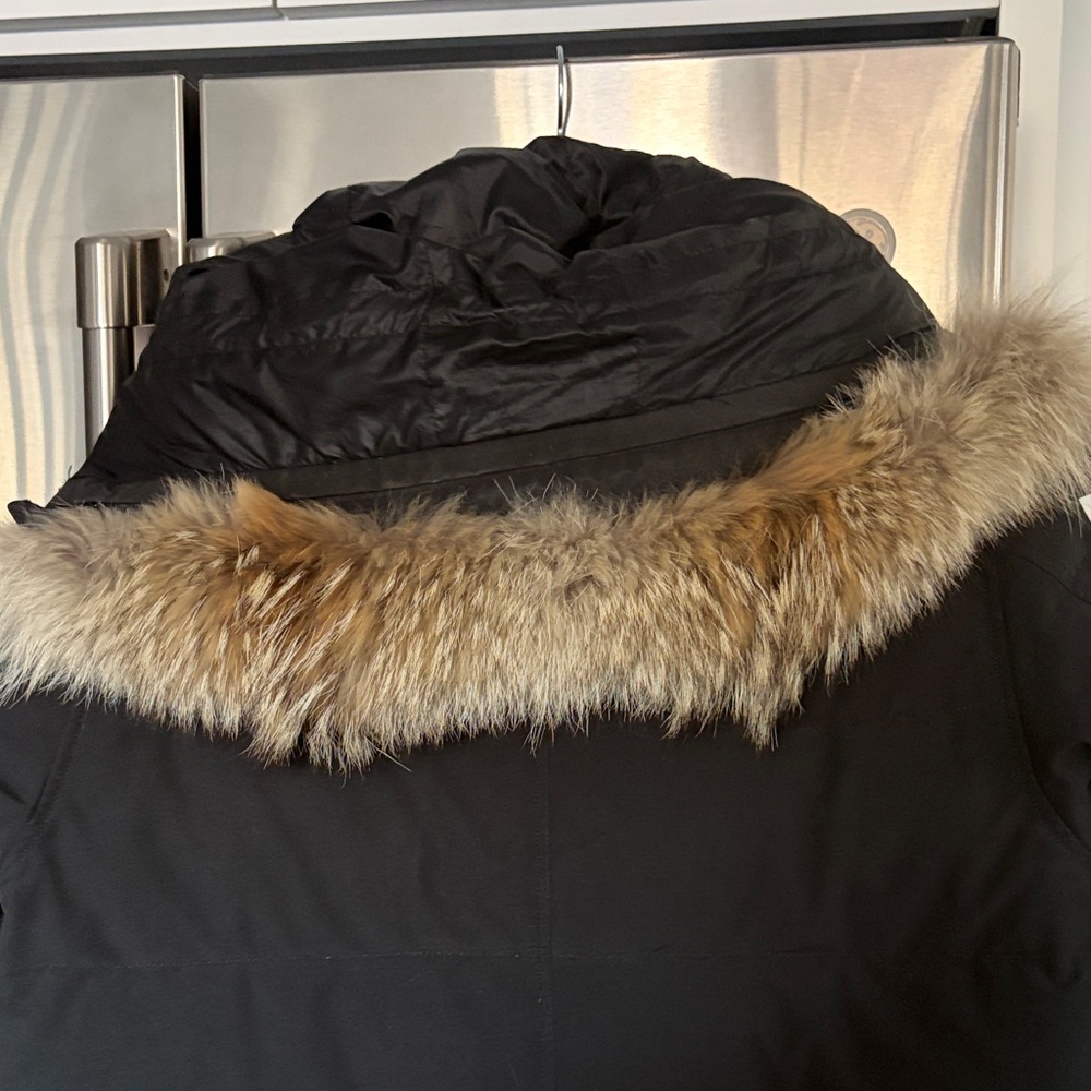 Canada Goose Carson Parka with Fur Trim - Black Label - Picture 4 of 13